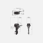 2х-тактный лодочный мотор TOHATSU M 9.8 B S — изображение 2