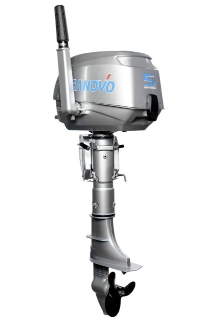 4х-тактный лодочный мотор SEANOVO SNF5HS без выносного бака и шланга