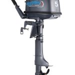 2х-тактный лодочный мотор MIKATSU M5FHS + внешний топливный бак 12 л.