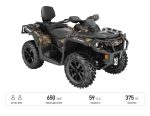 Квадроцикл BRP Can-Am Outlander Max XT 650 Camo (2021) (ПСМ) — изображение 2