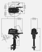 2х-тактный лодочный мотор TOHATSU M 5 BD S — изображение 2