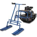 Мотобуксировщик ВЕПС «Рикша» с лыжным модулем 8.5 л.с.