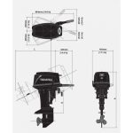 2х-тактный лодочный мотор TOHATSU M 25 S — изображение 2