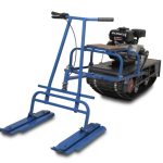 Мотобуксировщик ВЕПС «Рикша» с лыжным модулем 6.5 л.с.