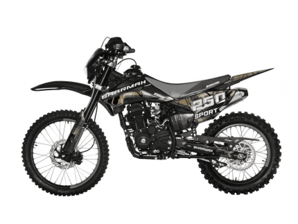 Мотоцикл кроссовый эндуро SHARMAX Sport 250 (камуфляж)