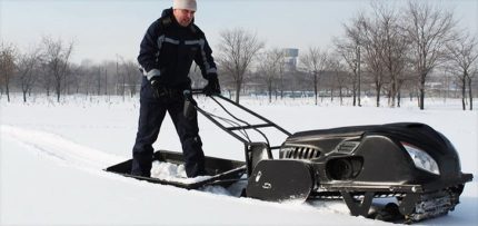 Мотобуксировщик LEBEDEV MOTORS LVR500