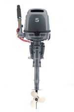 4х-тактный лодочный мотор MIKATSU MF5FHS + внешний топливный бак 12 л. — изображение 3