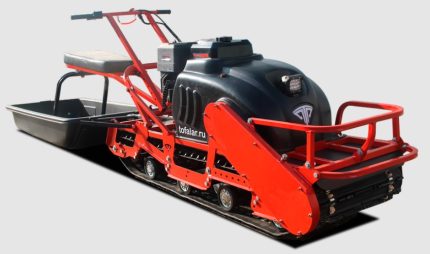 Мотобуксировщик ТОФАЛАР Тундра Long Толкач