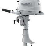 4х-тактный лодочный мотор SUZUKI DF6AS. белый