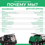 Мотобуксировщик SHARMAX SE HP18 Ultra — изображение 23
