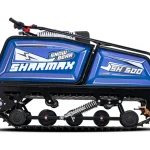 Мотобуксировщик SHARMAX S500 с двигателем Yamaha MX )