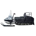 Мини-снегоход БУРЛАК Егерь (20 л.с., удлиненный, реверс, катковая подвеска, электростартер) — изображение 2